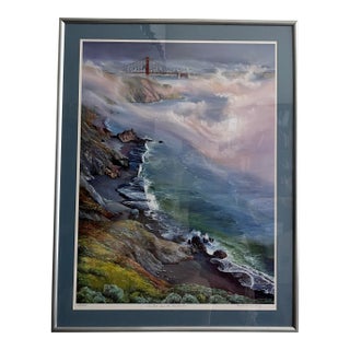 Rebecca Holland 1970/80s «The Gate From the Headlands» Signed/Certified Lithograph, Artist’s Print #25/25 Rare & Gorgeous For Sale