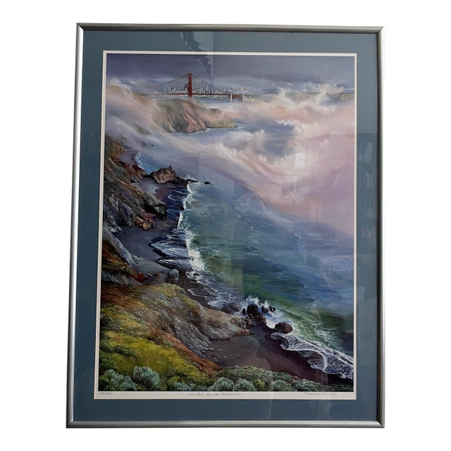 Rebecca Holland 1970/80s «The Gate From the Headlands» Signed/Certified Lithograph, Artist’s Print #25/25 Rare & Gorgeous For Sale