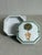 Philippe Deshoulières Limoges France "Jardin Royal" Octagonal Topiary Trinket Box For Sale - Image 4 of 9