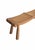 Contemporary Sculptural Teak Wood Bench, Modern Organic, Stunning Wood Textures For Sale - Image 3 of 12