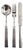 Sculptura Cutlery by Lino Sabattini for Rosenthal, 1980s, Set of 3 For Sale
