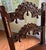 Antique Sligh Furniture Jacobean Revival Oak Dining/Hall Chair–Derbyshire and South Yorkshire Side Chair-Circa 1910s For Sale In West Palm - Image 6 of 13