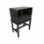 Vintage Storage Box, Side Table, Nightstand on Stand For Sale - Image 11 of 12
