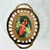 This is a detailed Mexican feather art bird painting framed in a woven wicker basket. We have curated these feather mixed...