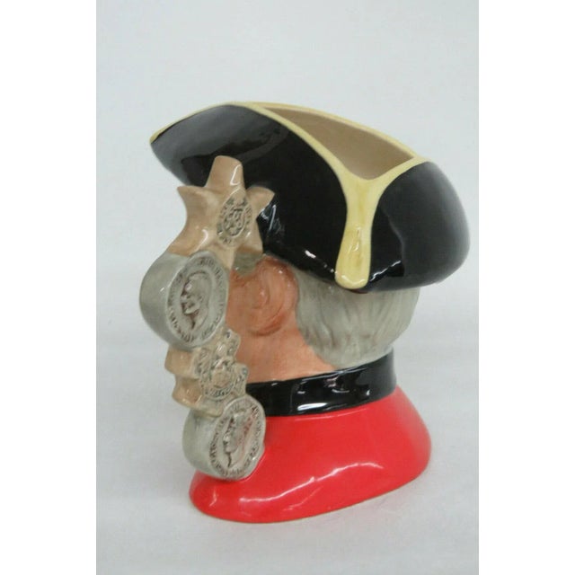 Brown Royal Doulton Chelsea Pensioner D6817 English Porcelain Character Mug For Sale - Image 8 of 11