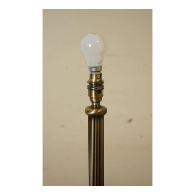 Vintage Brass Look Table Lamp by John Lewis For Sale - Image 5 of 10