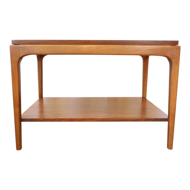 Lane Rhythm MidCentury Walnut Side Table Chairish
