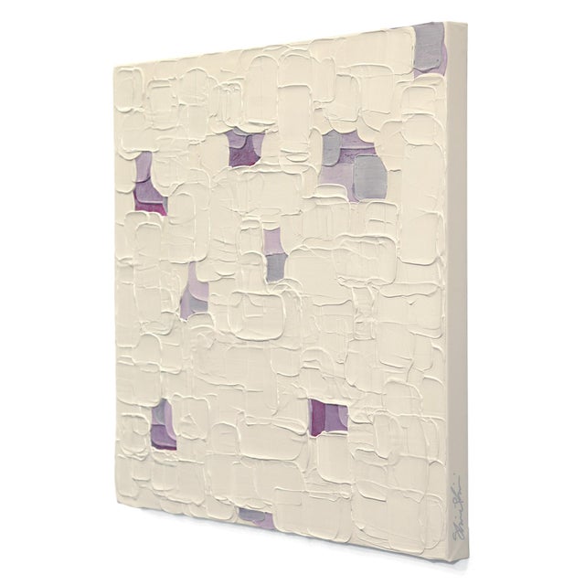 Textured Delicacies 1 - Impasto Textural Thick Acrylic Original Artwork by Shiri Phillips For Sale In Los Angeles - Image 6 of 9