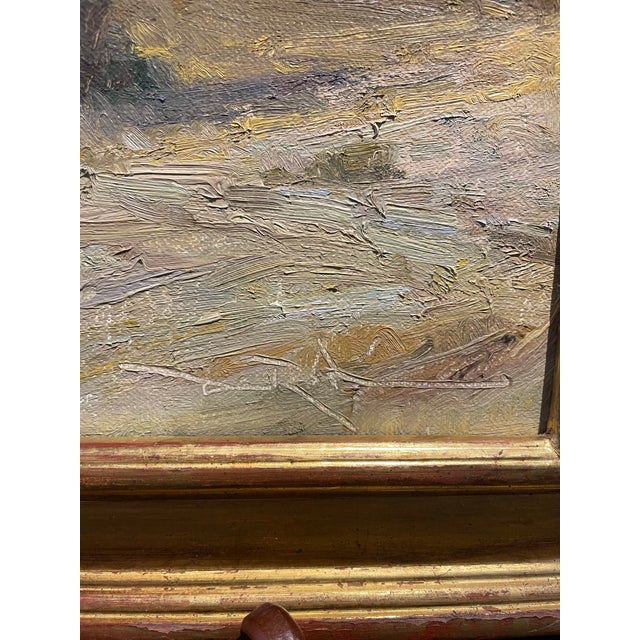 1990s Plein Air Oil Painting on Board by Dan Robinson, Framed For Sale - Image 4 of 7