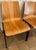 Brown Mid- Century Modern Vintage 1960’s Drabert of Germany Bent Wood Stacking Chair- Set of 4 For Sale - Image 8 of 12