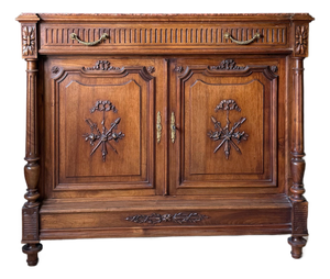 19th Century French Walnut Sideboard
