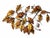 Curtis Jere Signed Curtis Jeré 1976 Artisan House Brutalist Oak Leaf Acorn Brass Copper Wall Sculpture MCM For Sale - Image 4 of 5