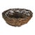 Vintage Handwoven Grapevine Bowl For Sale
