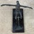 Vintage Iron High Wire Sculpture figurine mounted on stone base.