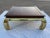 Asian Influenced Ming Legged Brass Coffee Table After Mastercraft For Sale - Image 12 of 13