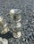 Vintage Mercury Glass Candlesticks and Vases- Set of 10 For Sale - Image 13 of 17