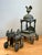 Brass Vintage Regency Brass Caravan Temple Toys - a Pair For Sale - Image 8 of 12