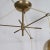 Vintage Gold-Flecked Murano Glass Suspension Chandelier For Sale - Image 9 of 9