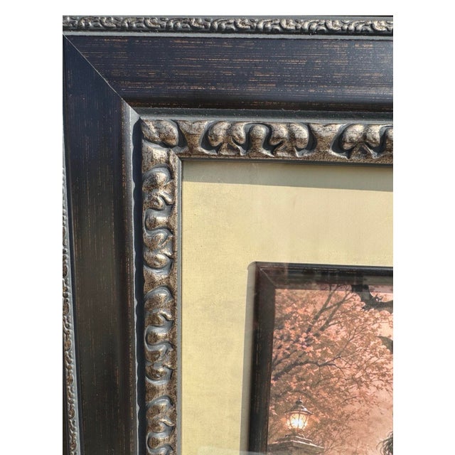 Set of 3 Framed Headless Horseman Halloween Prints in Ornate Gothic Frames For Sale - Image 9 of 12