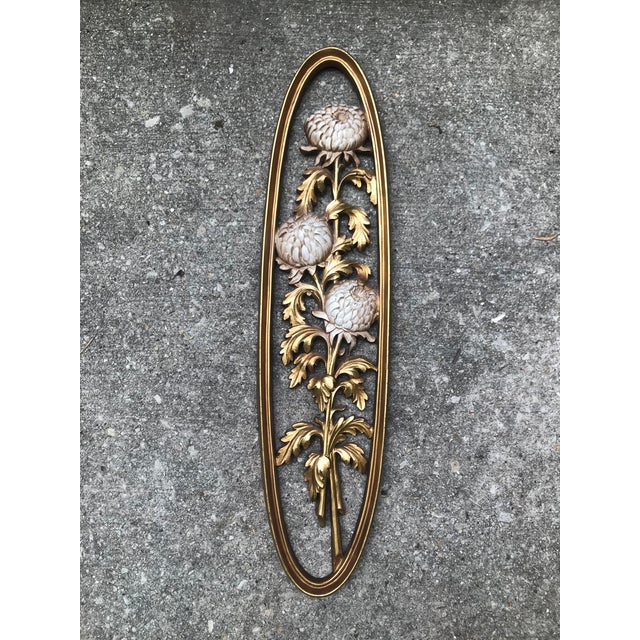 1960s Hollywood Regency Gold Wall Decor Elements Set Of 4 Chairish