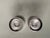 Mid 20th Century Vintage “B” Silver Trimmed Monogrammed Tumblers- A Pair For Sale - Image 5 of 7