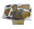 Custom Studio Made Side Table With Resin and Slate Top and Light Up Base For Sale - Image 9 of 13