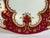 1900 - 1909 Antique Cauldon England Hand Painted Floral Raised Gold Porcelain Cabinet Plate For Sale - Image 5 of 12