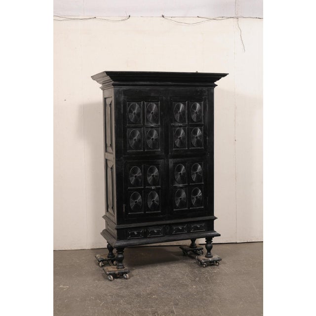 Antique 6+ Ft Tall British Colonial Cabinet For Sale In Atlanta - Image 6 of 11