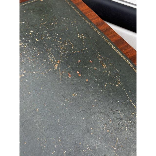 Sheraton Revival Serpentine Front Mahogany Console Table For Sale - Image 6 of 10