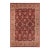 Shabby Chic 1990's Pak-Persian Red/Beige Wool Rug - 9'3'' X 12'11'' For Sale