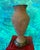 1940s 1940s Indian Brass Vase With Engraved Designs For Sale - Image 5 of 12