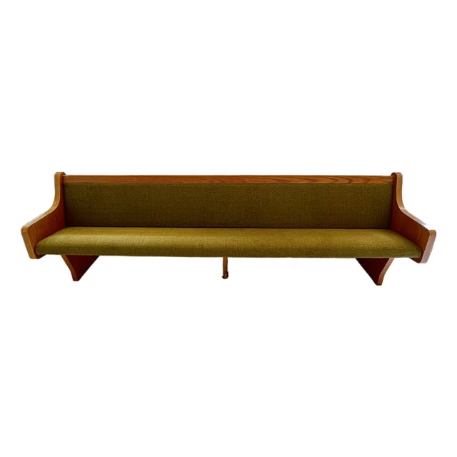 Mid Century Church Pew For Sale