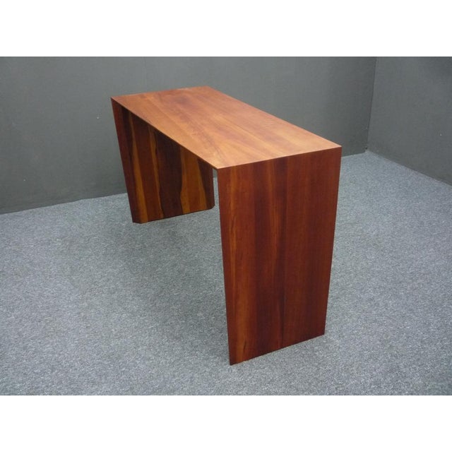 Asymmetric Desk in Cherry, 1980s For Sale - Image 18 of 18