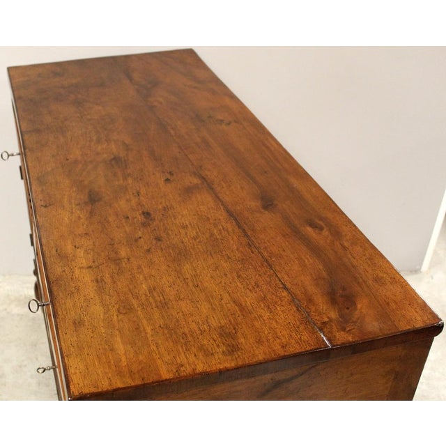 19th Century Italian Charles X Sideboard in Walnut For Sale - Image 12 of 14