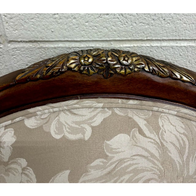 French Vintage Dongguan French Louis XVI Style Armchairs or Bergere Chairs - Pair For Sale - Image 3 of 12