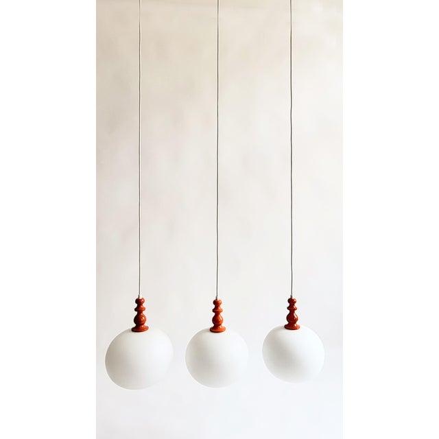 Vintage Space Age Pendant Light by Richard Essig, 1960s For Sale - Image 4 of 13