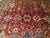Vintage Persian Mahal Sultanabad Rug, Hand-Knotted Wool, Geometric Pattern, Red & Blue, 9x13 For Sale In Chicago - Image 6 of 11