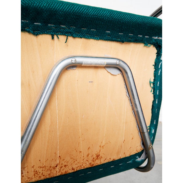 Vintage S826 Cantilever Rocking Chair in Chrome by Ulrich Böhme for Thonet, 1970s For Sale - Image 16 of 18