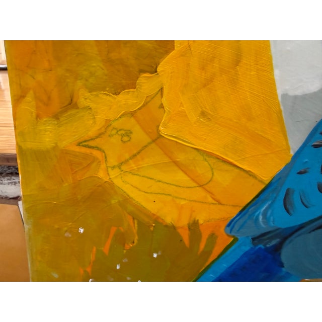 ”Jays Today” a Bird Painting by LWren Walraven For Sale In Santa Fe - Image 6 of 10