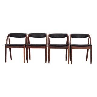 Danish Teak Chairs from Orte Mobelfabrik, 1970s, Set of 4 For Sale