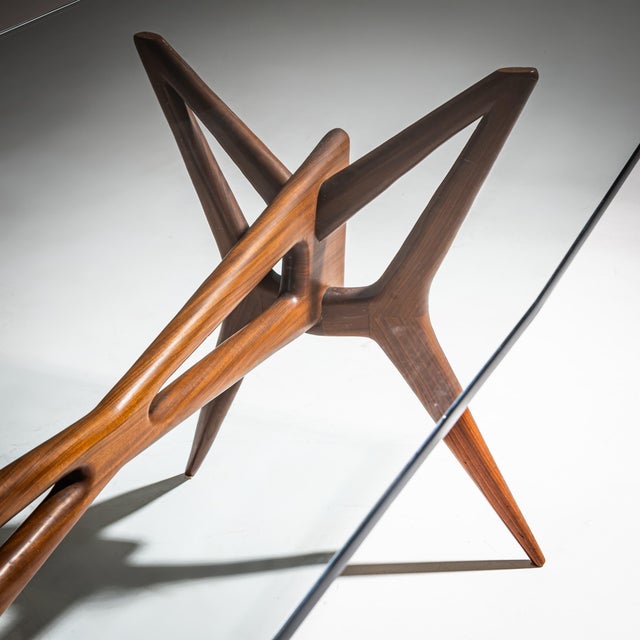 1950s Mid-20th Century Sculptural Dining Table, Italy For Sale - Image 5 of 12