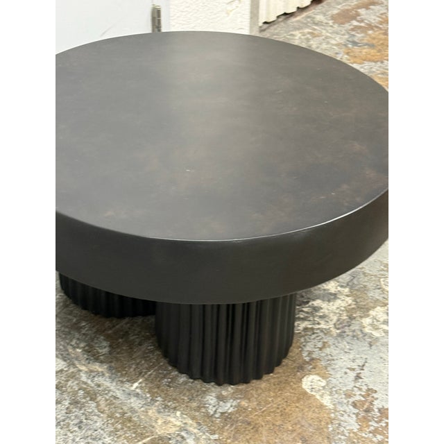 Sculpture Materials Norr11 Gear Round Coffee Table, Earth For Sale - Image 7 of 12