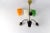 Mid-Century Tri-Color Bakelite & Brass Chandelier, 1950s For Sale - Image 14 of 18