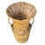 1970s Boho Wicker Floor Vase Basket For Sale - Image 4 of 8