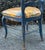 Vintage Blue Painted Rustic Ladderback Chairs - Set of 6 For Sale - Image 4 of 12