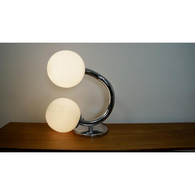 Silver Sculptural Persepolis Table or Floor Lamp from Fase, 1970s For Sale - Image 8 of 18