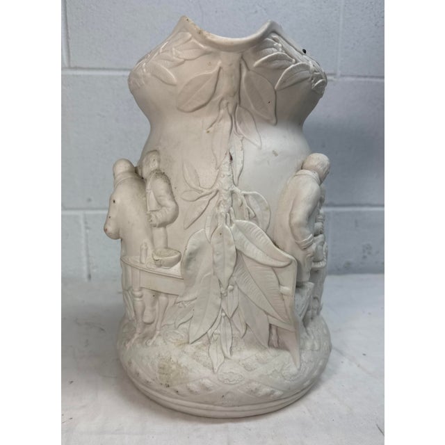 Antique 19th Century Parian Porcelain Jug Pitcher Copeland & Co Death Wellington For Sale - Image 12 of 12