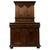 Louis XIII Two-Part Buffet-Style Cabinet in Molded Walnut For Sale - Image 4 of 4