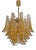 Murano Glass Chandelier attributed to Mazzega, 1970s For Sale
