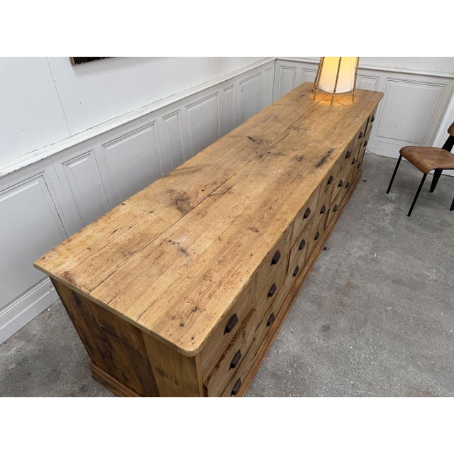 Antique Fir Workshop Cabinet, 1890s For Sale - Image 10 of 16